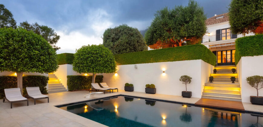 Elegant luxury villa located in the most exclusive area of Marbella