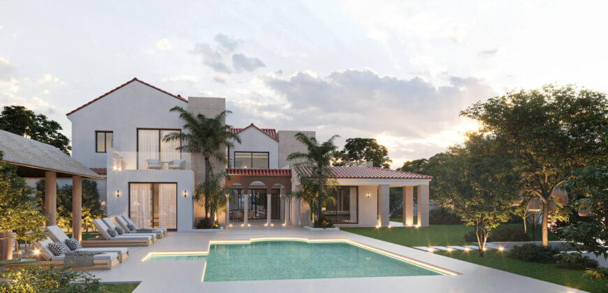 Stunning new Villa “Las Palmeras” under construction in Las Brisas