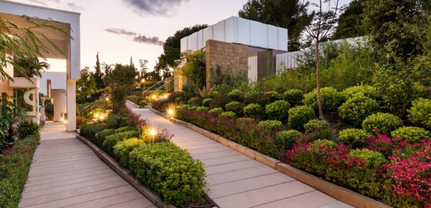 Modern Opulence with a Private Garden in Prime Locale