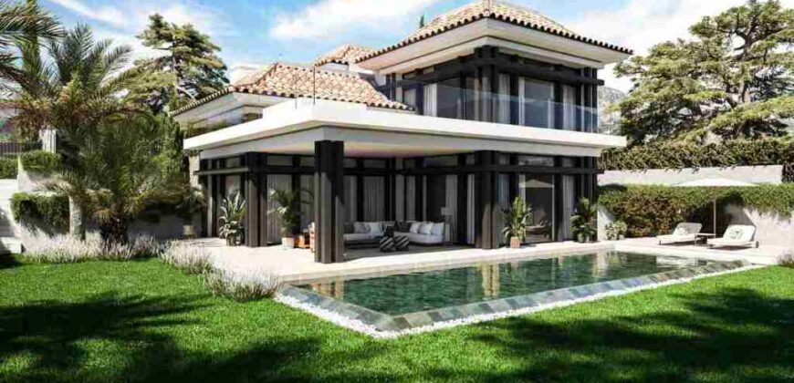 New Golden Mile Villa For Sale Marbella